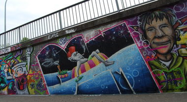 Graffiti Wall - Photo by ZWACE (2020)