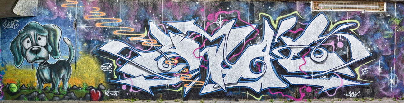 Graffiti Wall - Photo by ZWACE