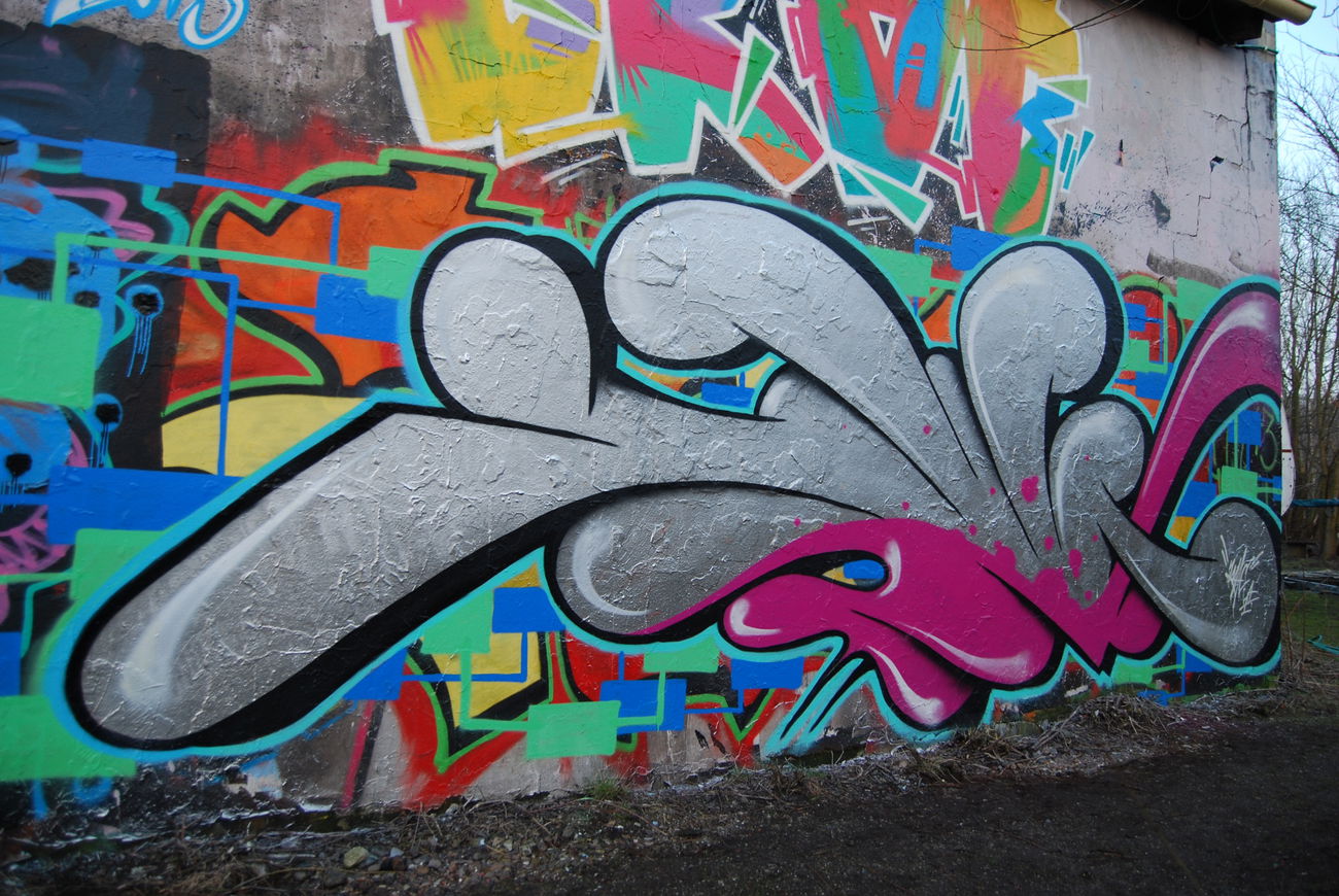 Graffiti Wall - Photo by ZWACE (2014)