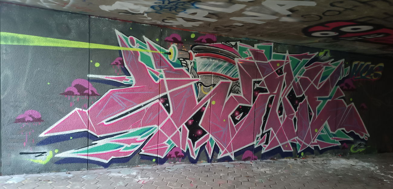 Graffiti Wall - Photo by ZWACE - HUS (2025)
