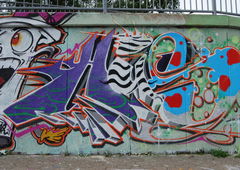 Graffiti Wall - Photo by ZWACE - HUS (2021)