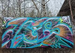 Graffiti Wall - Photo by ZWACE - HUS (2024)