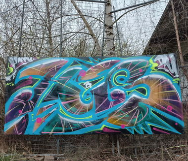 Graffiti Wall - Photo by ZWACE - HUS (2024)