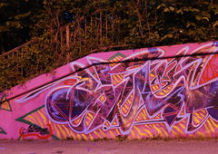 Graffiti Wall - Photo by ZWACE - HUS (2022)