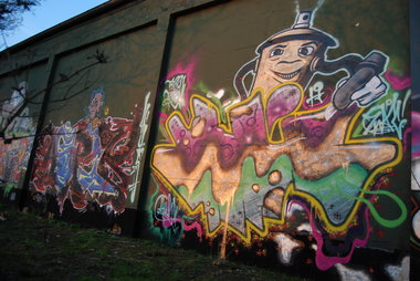 Graffiti Wall - Photo by ZWACE (2019)