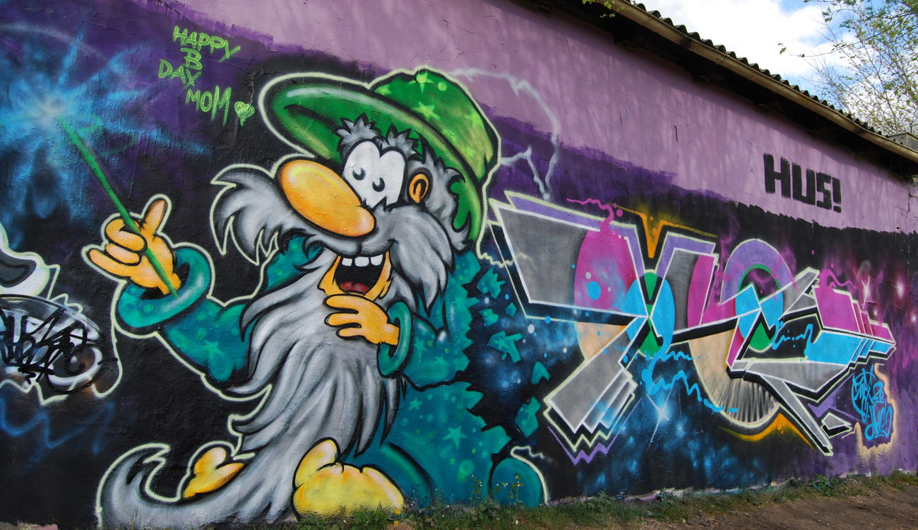 Graffiti Wall - Photo by ZWACE