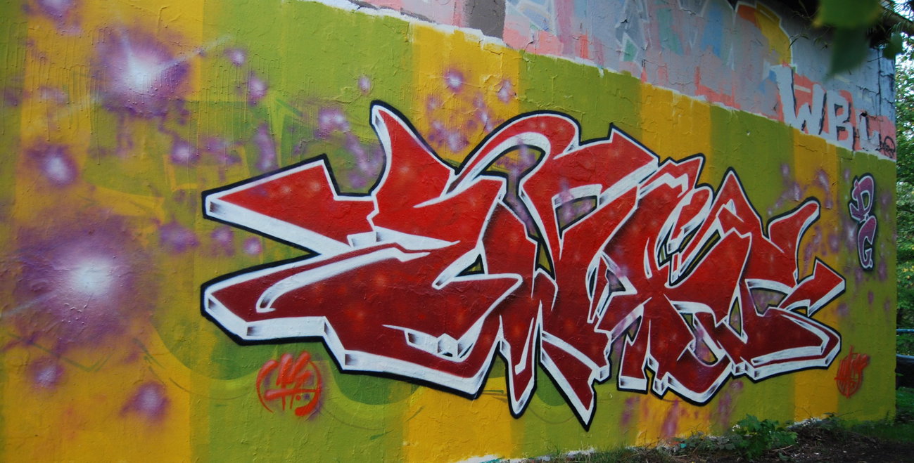 Graffiti Wall - Photo by ZWACE (2014)