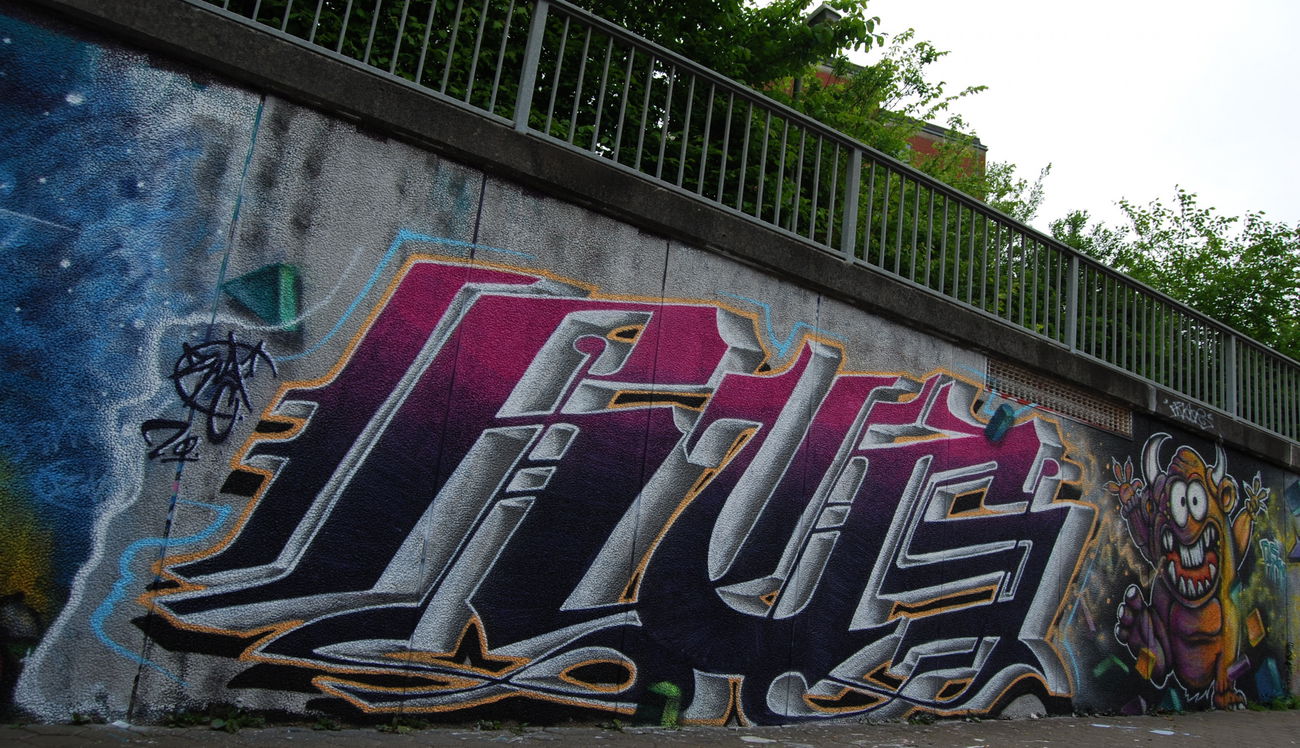 Graffiti Wall - Photo by ZWACE