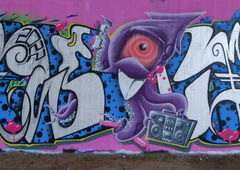 Graffiti Wall - Photo by ZWACE - HUS (2022)