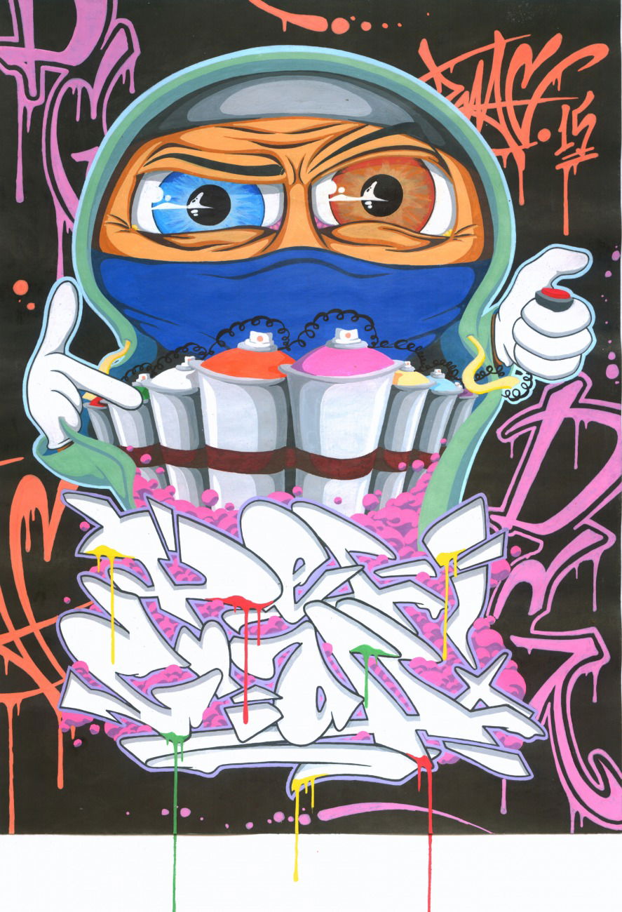 Graffiti Sketch - Photo by ZWACE (2015)