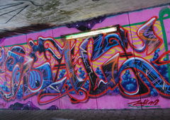 Graffiti Wall - Photo by ZWACE - HUS (2022)