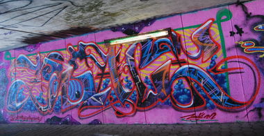 Graffiti Wall - Photo by ZWACE - HUS (2022)