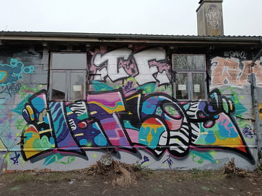 Graffiti Wall - Photo by ZWACE - HUS (2024)