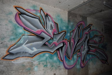 Graffiti Wall - Photo by ZWACE (2015)