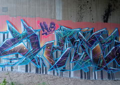 Graffiti Wall - Photo by ZWACE - HUS (2024)
