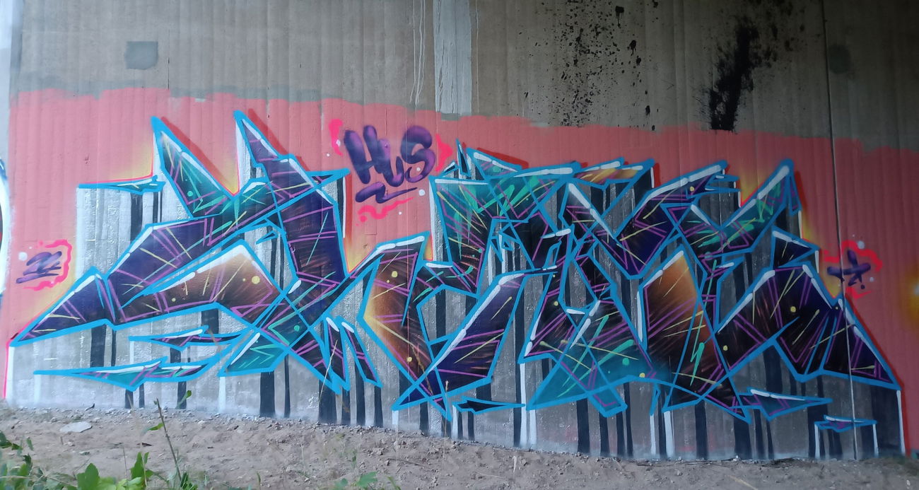 Graffiti Wall - Photo by ZWACE - HUS (2024)
