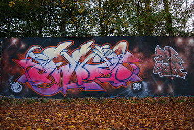 Graffiti Wall - Photo by ZWACE (2014)