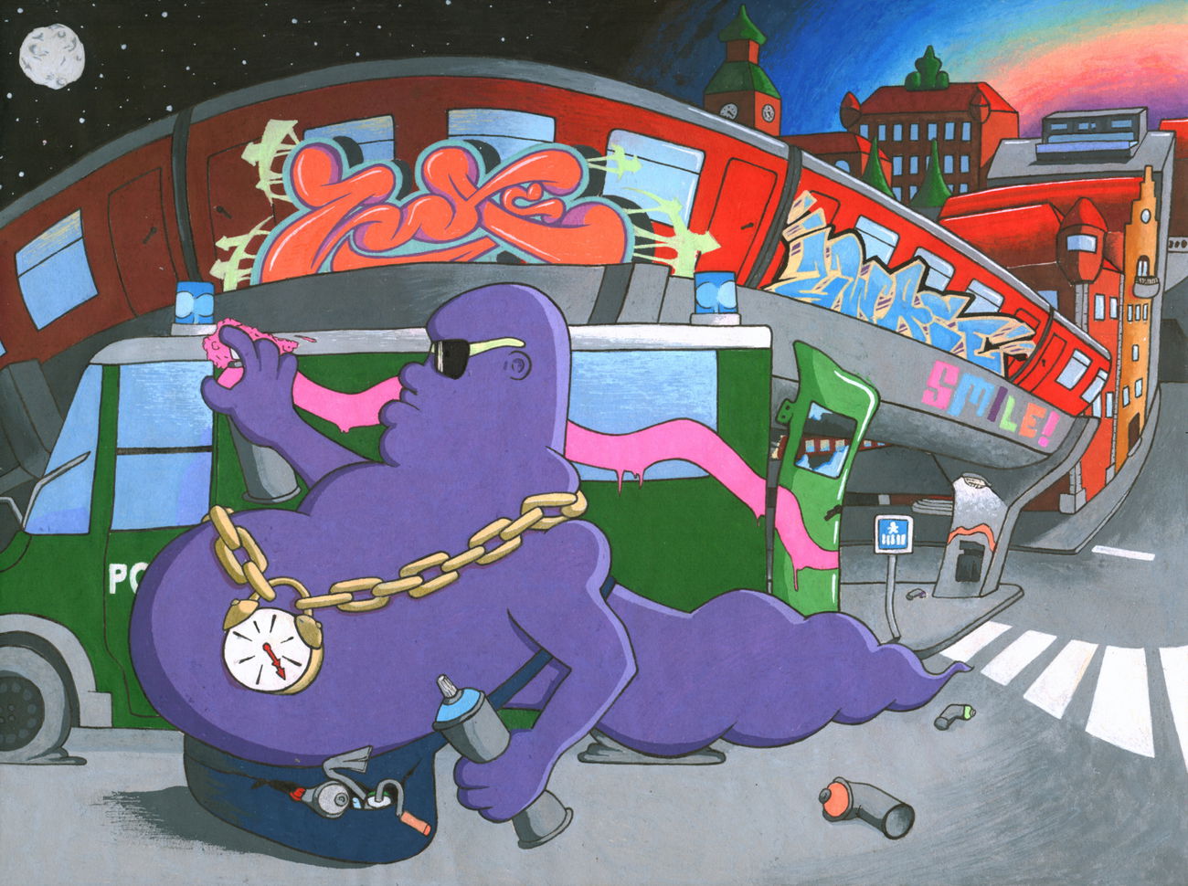 Graffiti Sketch - Photo by ZWACE (2014)