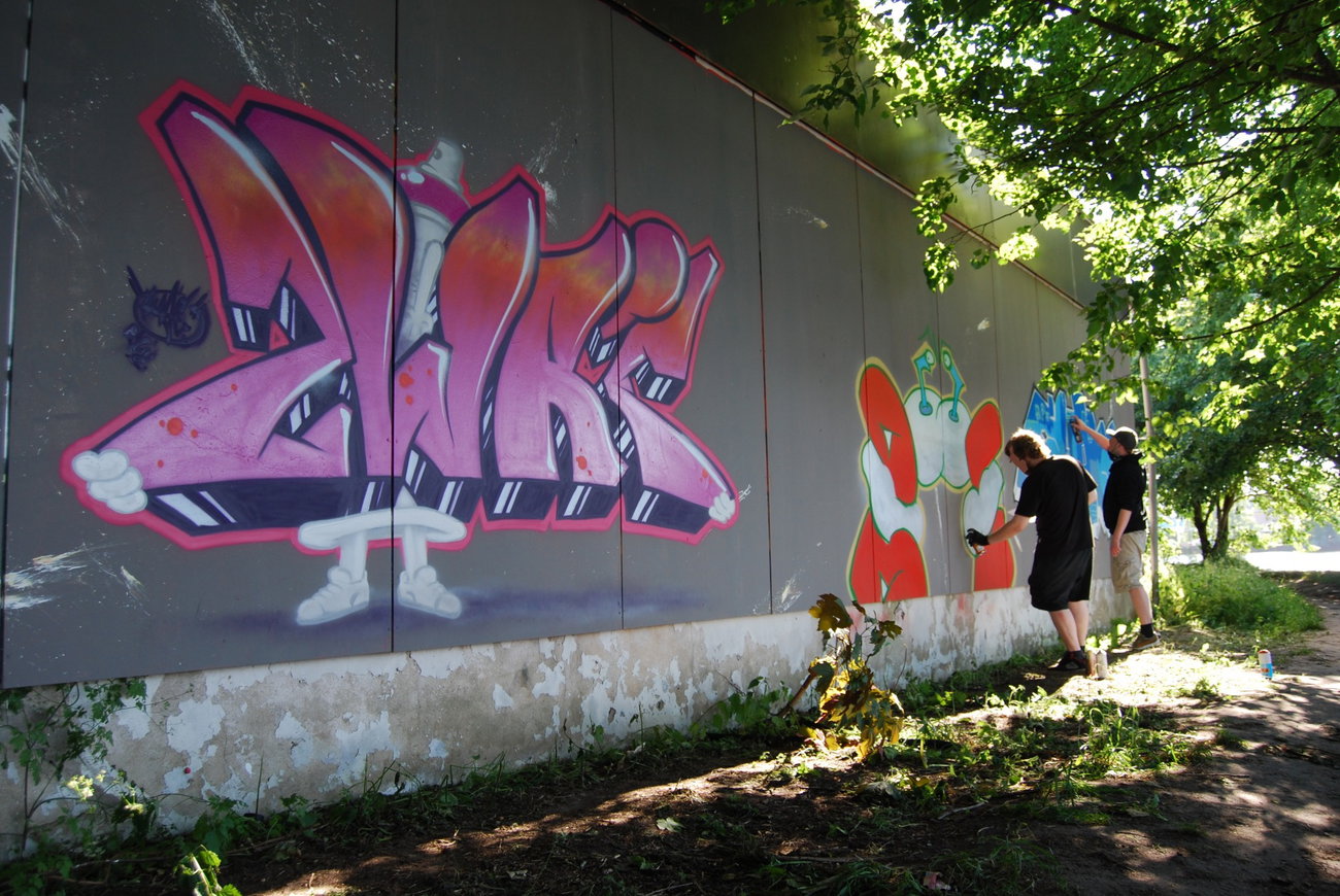 Graffiti Wall - Photo by ZWACE (2014)