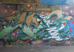 Graffiti Wall - Photo by ZWACE - HUS (2021)
