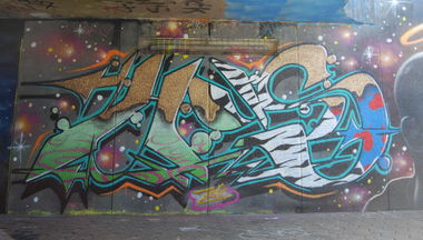 Graffiti Wall - Photo by ZWACE - HUS (2021)