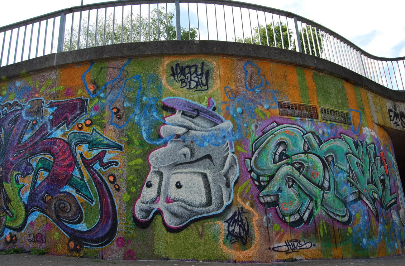 Graffiti Wall - Photo by ZWACE
