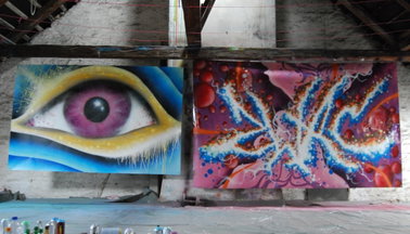Graffiti Wall - Photo by ZWACE (2015)
