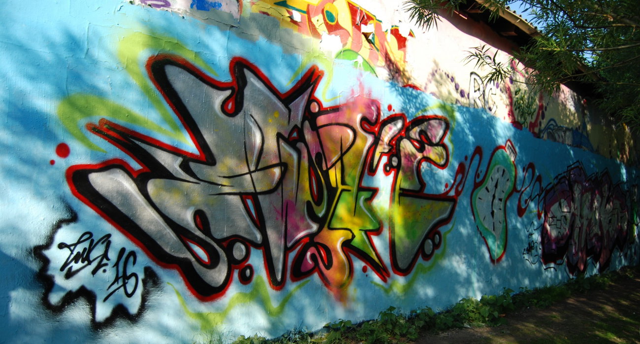 Graffiti Wall - Photo by ZWACE (2016)