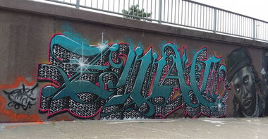 Graffiti Wall - Photo by ZWACE - HUS