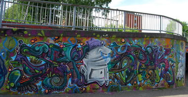 Graffiti Wall - Photo by ZWACE