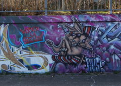 Graffiti Wall - Photo by ZWACE - HUS (2021)