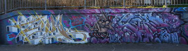 Graffiti Wall - Photo by ZWACE - HUS (2021)