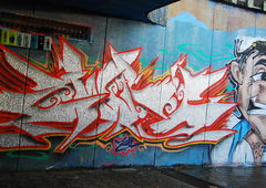 Graffiti Wall - Photo by ZWACE - HUS (2021)