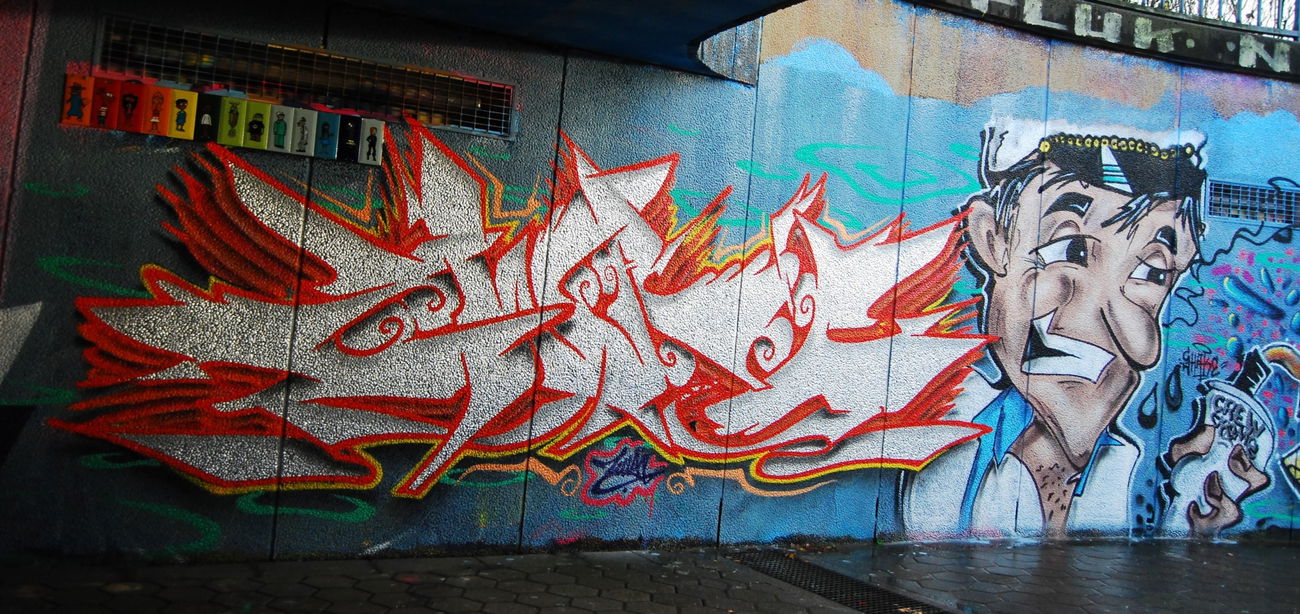 Graffiti Wall - Photo by ZWACE - HUS (2021)