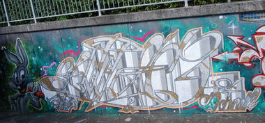 Graffiti Wall - Photo by ZWACE - HUS (2021)