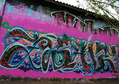 Graffiti Wall - Photo by ZWACE - HUS