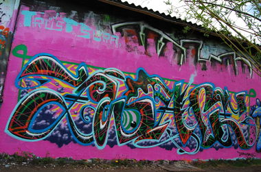 Graffiti Wall - Photo by ZWACE - HUS