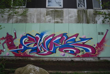 Graffiti Wall - Photo by ZWACE (2014)