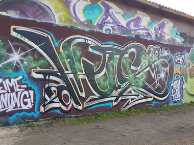 Graffiti Wall - Photo by ZWACE