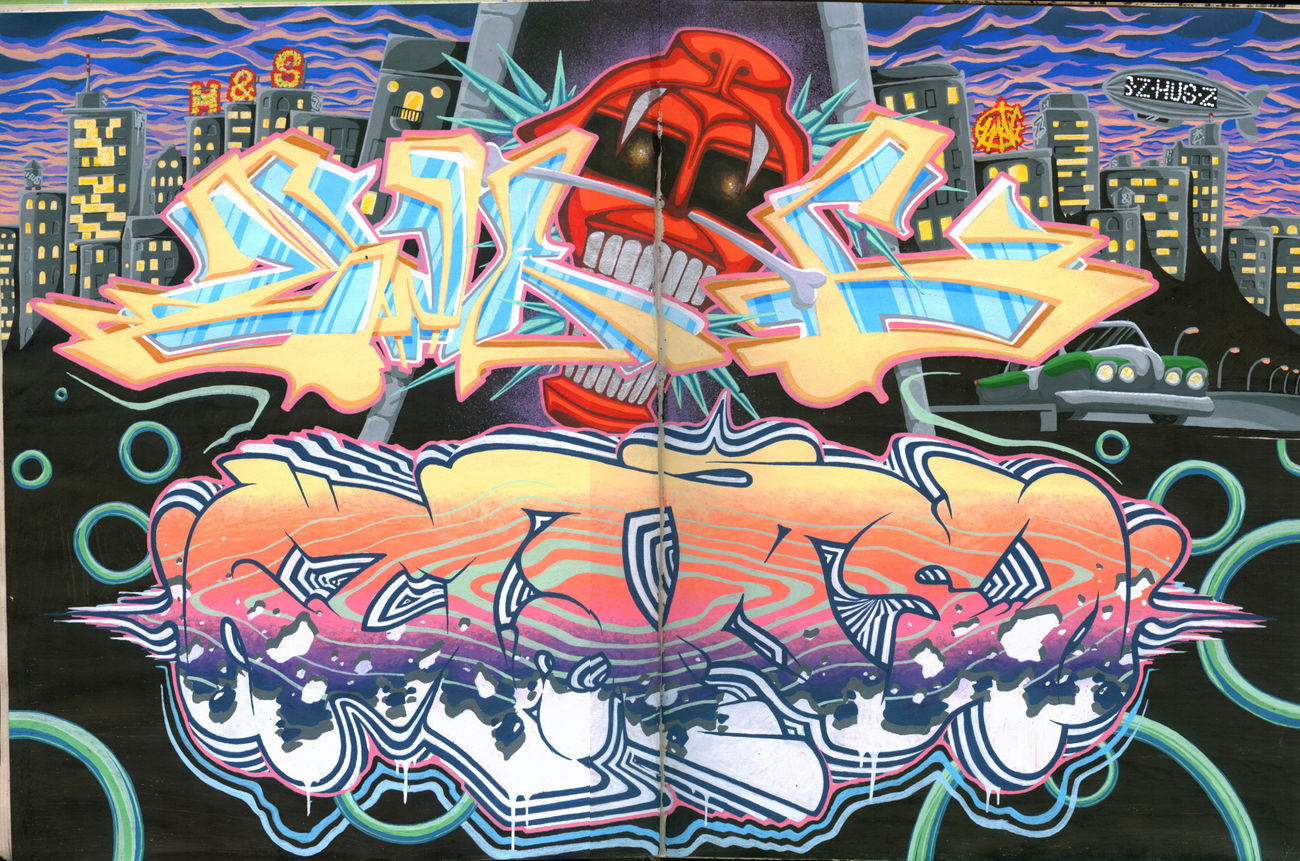 Graffiti Wall - Photo by ZWACE