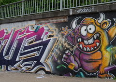 Graffiti Wall - Photo by ZWACE