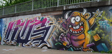 Graffiti Wall - Photo by ZWACE