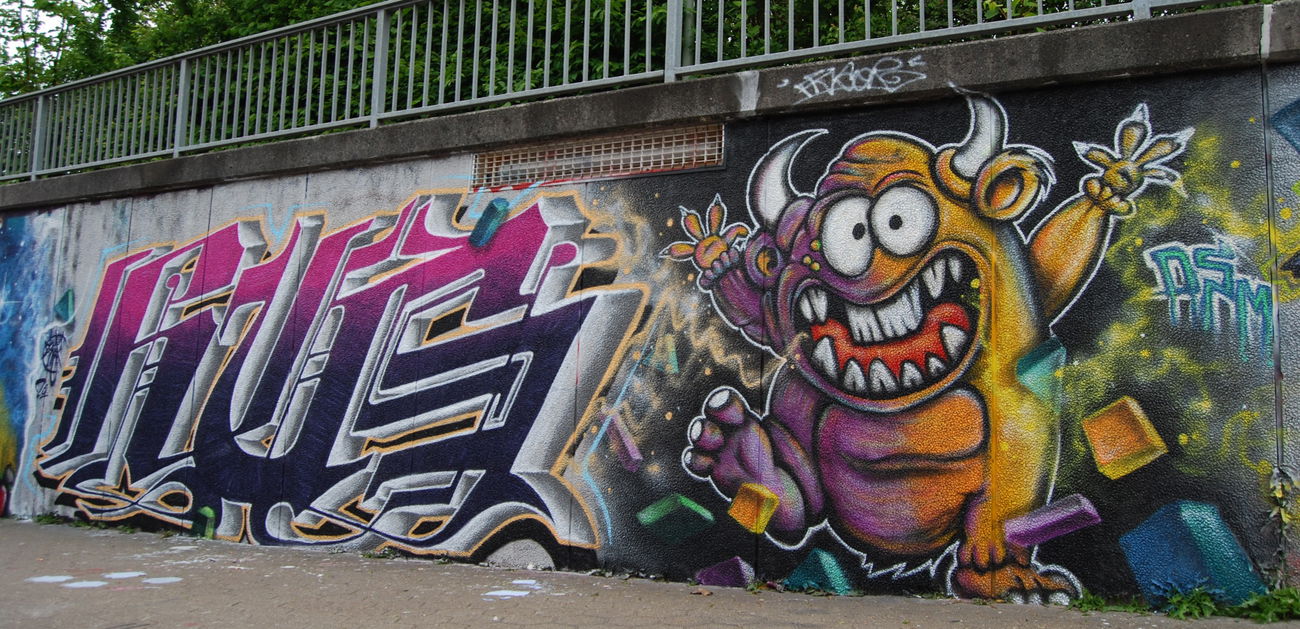Graffiti Wall - Photo by ZWACE