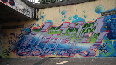 Graffiti Wall - Photo by ZWACE