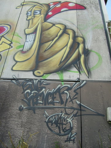 Graffiti Wall - Photo by ZWACE (2014)