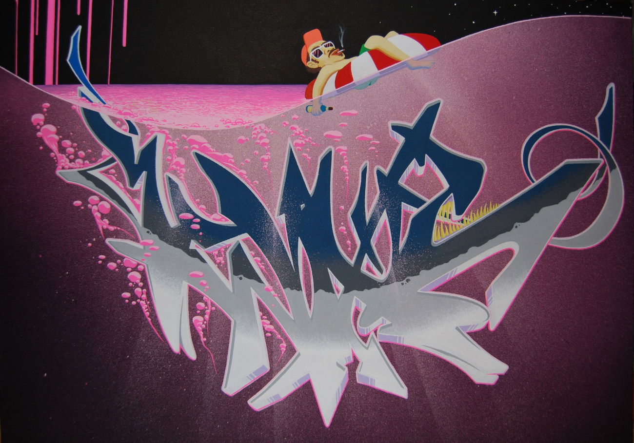 Graffiti Sketch - Photo by ZWACE (2015)