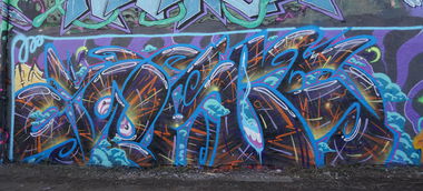 Graffiti Wall - Photo by ZWACE - HUS (2025)