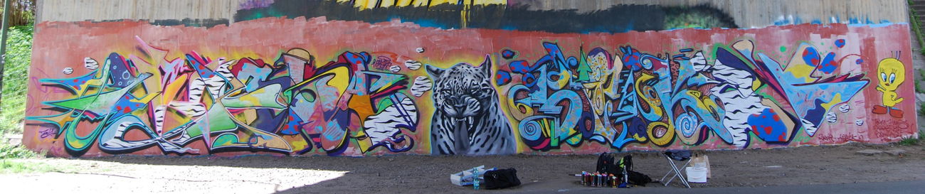 Graffiti Wall - Photo by ZWACE - HUS (2021)