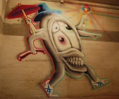 Graffiti Wall - Photo by ZWACE (2015)