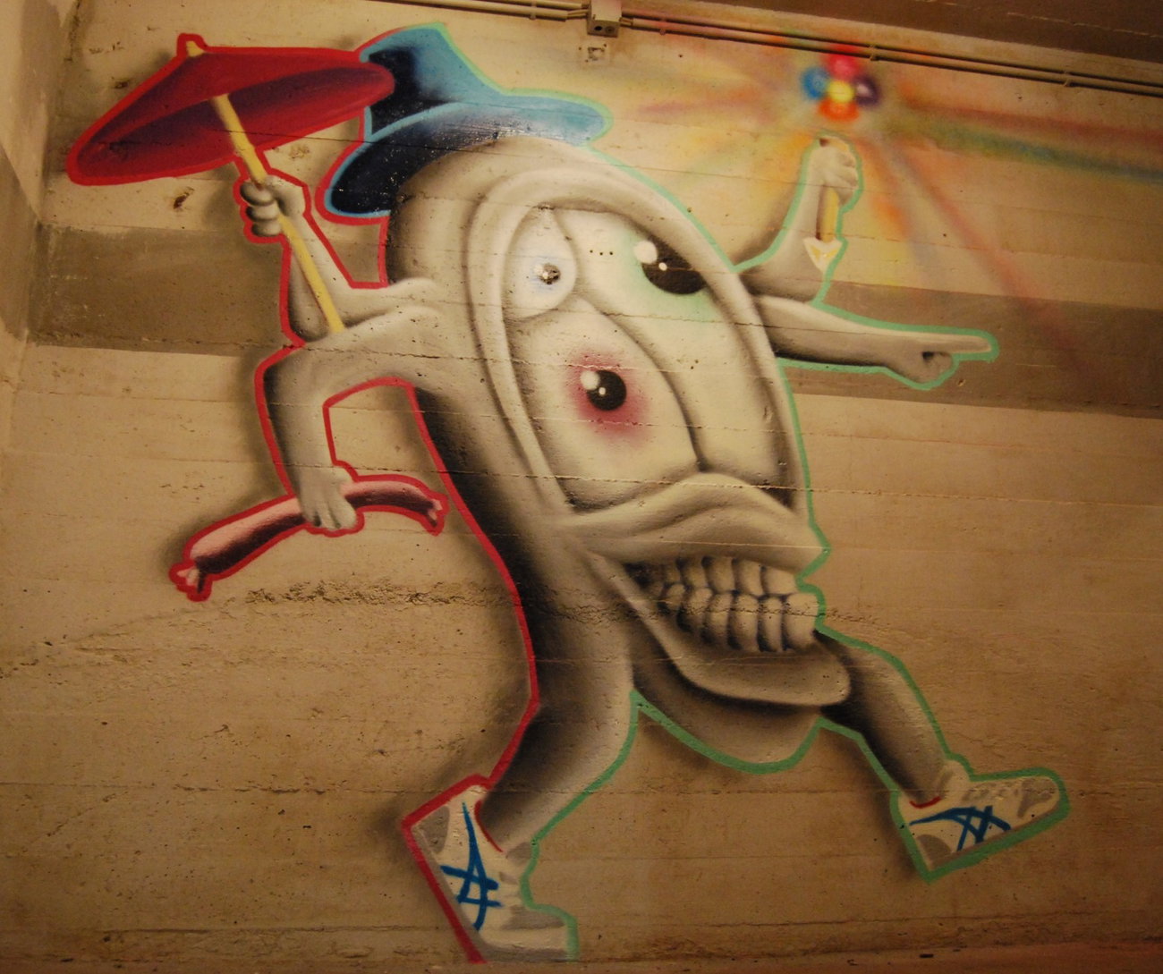 Graffiti Wall - Photo by ZWACE (2015)